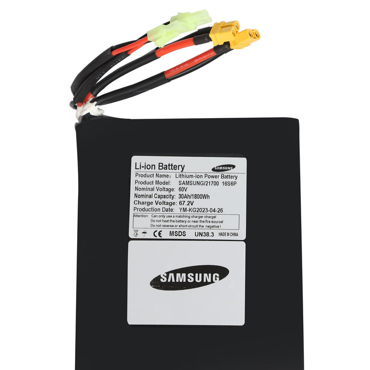 Samsung Li-ion batteri 60V 30Ah  <tc>Hawk Pro</tc>